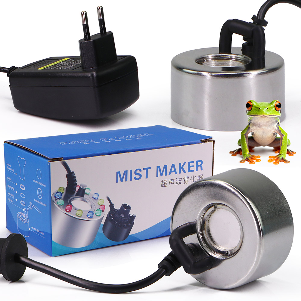 Terrarium Fogger Ultrasonic - Ultrasone Fogger met watersensor Mist Maker