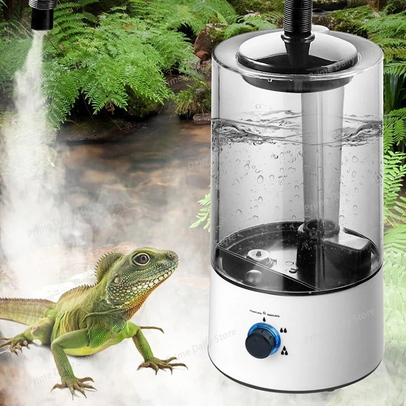 Terrarium Fogger Ultrasonic - 4000ML Ultrasone Reptiel Terrarium Bevochtiger, Amfibie