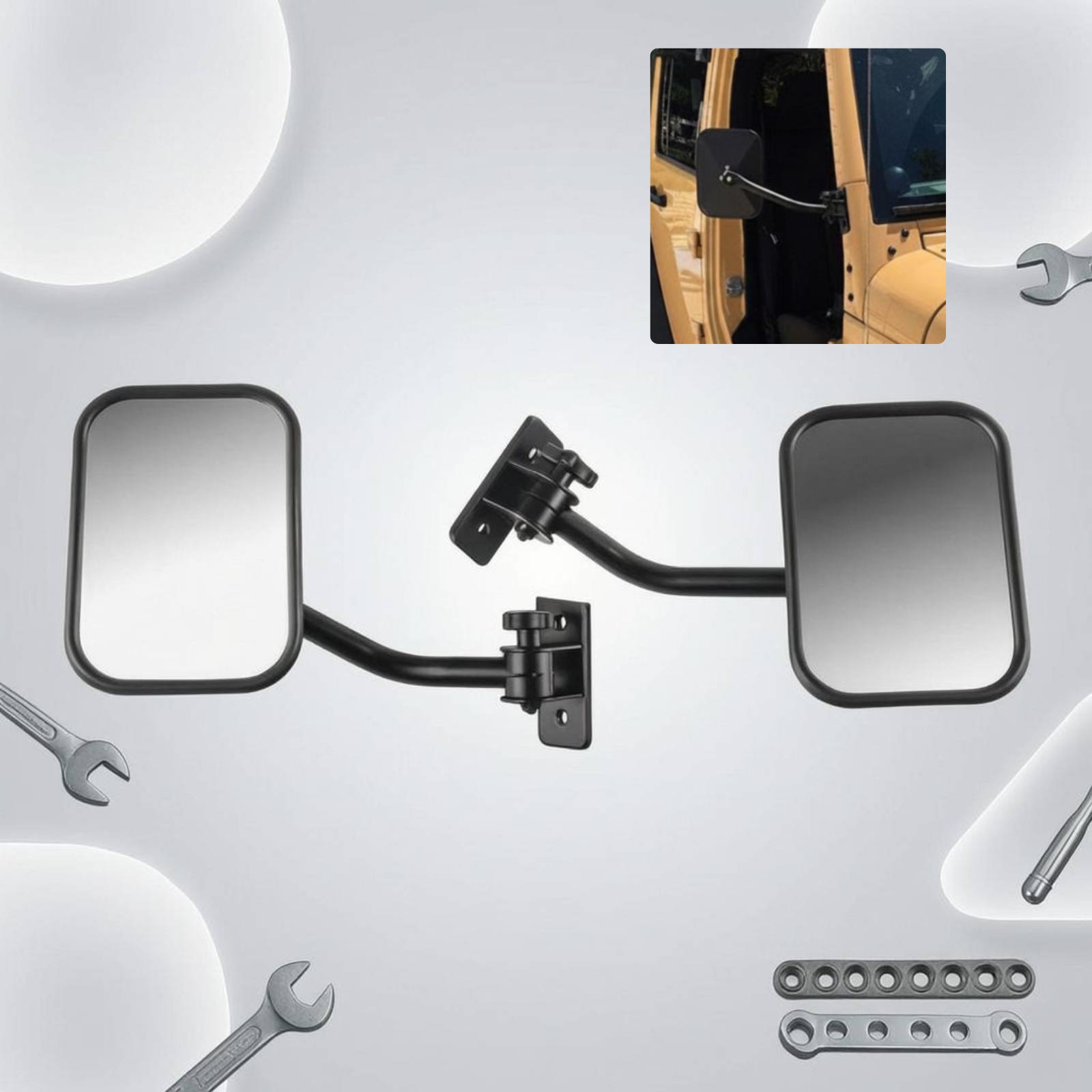Specchietto Off Road Deurschar - Glass Door Hinge recensie en prijs