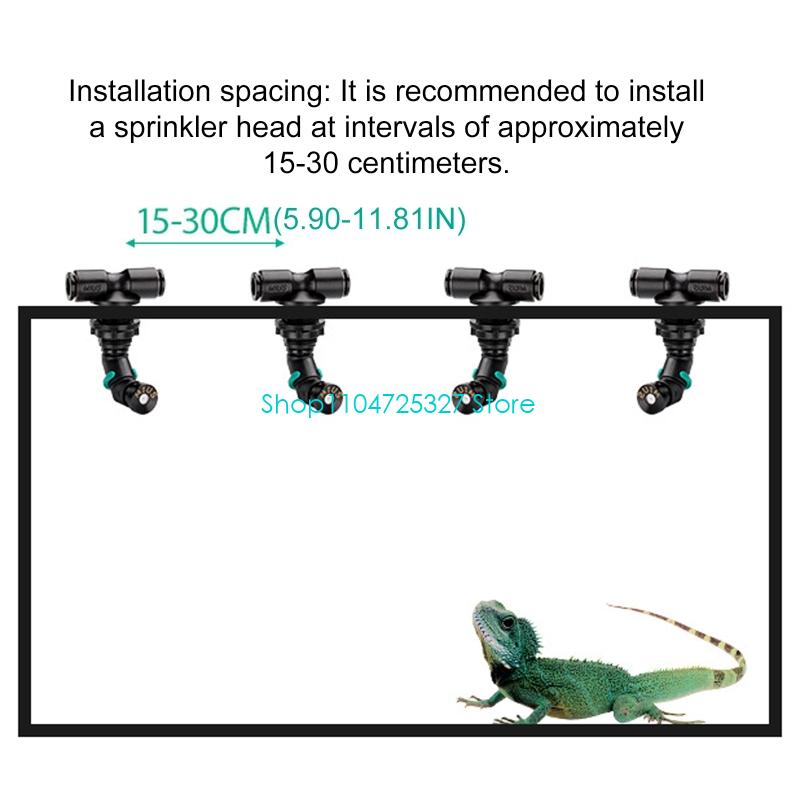 D8KF Regenwouden Tanks Mistspu - Misting Nozzle Reptile recensie en prijs